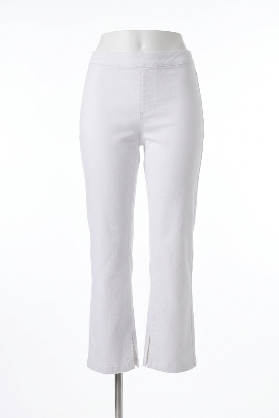 NEW TRIBAL comfort stretch pull-on pants in white
